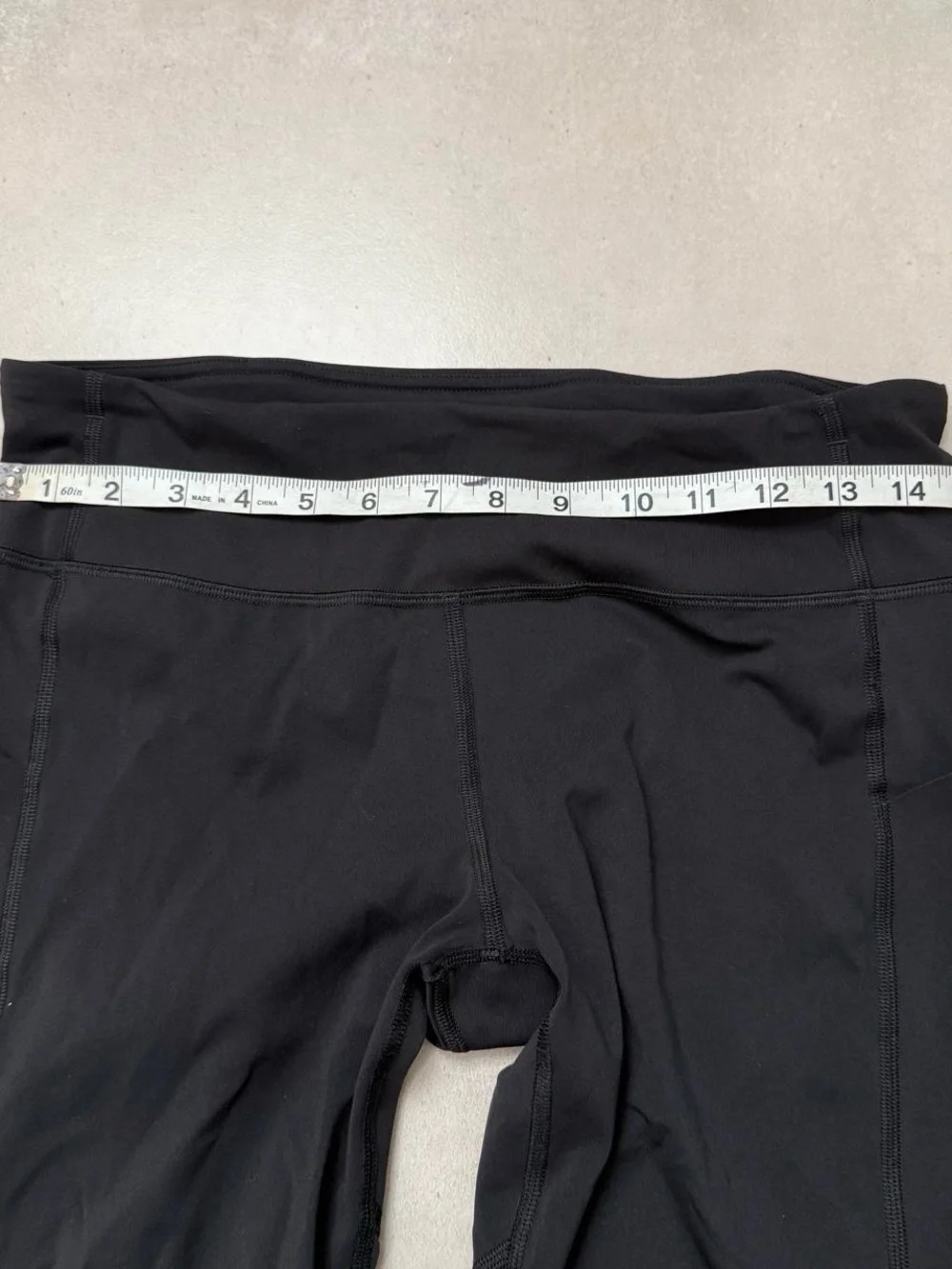 lululemon athletica Black Capri Leggings